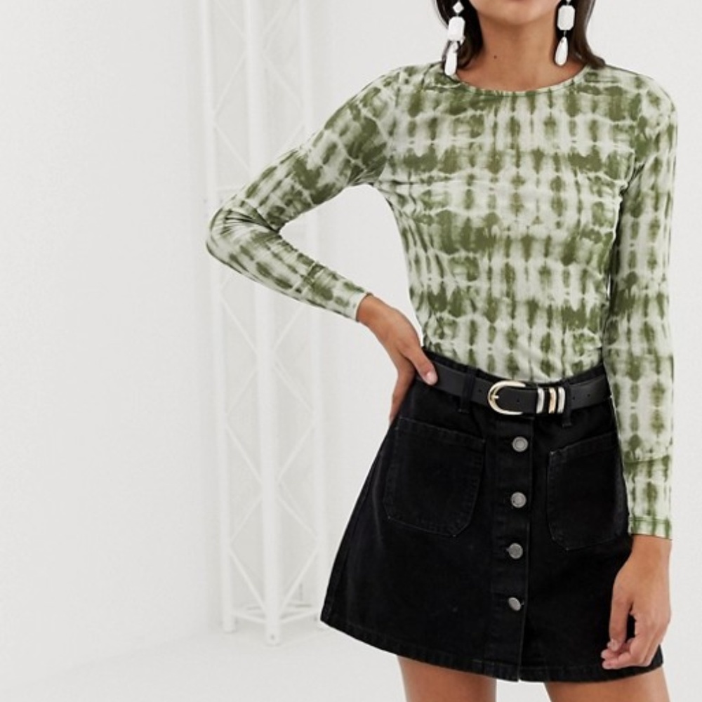 ASOS New Look top in tie dye